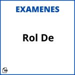 Rol De Examenes Resueltos Soluciones Rol De Examenes Resueltos Soluciones