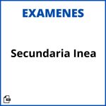 Examen De Secundaria Inea Resuelto Resueltos Soluciones