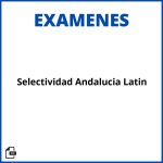 Examen Selectividad Andalucia Latin Soluciones Resueltos