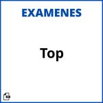 Examen Top Soluciones Resueltos