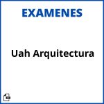 Examenes Uah Arquitectura Soluciones Resueltos
