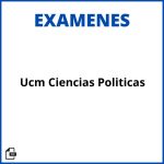 Examenes Ucm Ciencias Politicas Resueltos Soluciones