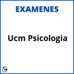 Examenes Ucm Psicologia Resueltos Soluciones