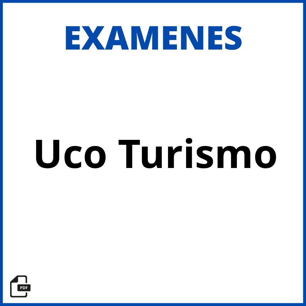 Examenes Uco Turismo