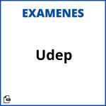 Examen Udep Resuelto Soluciones Resueltos