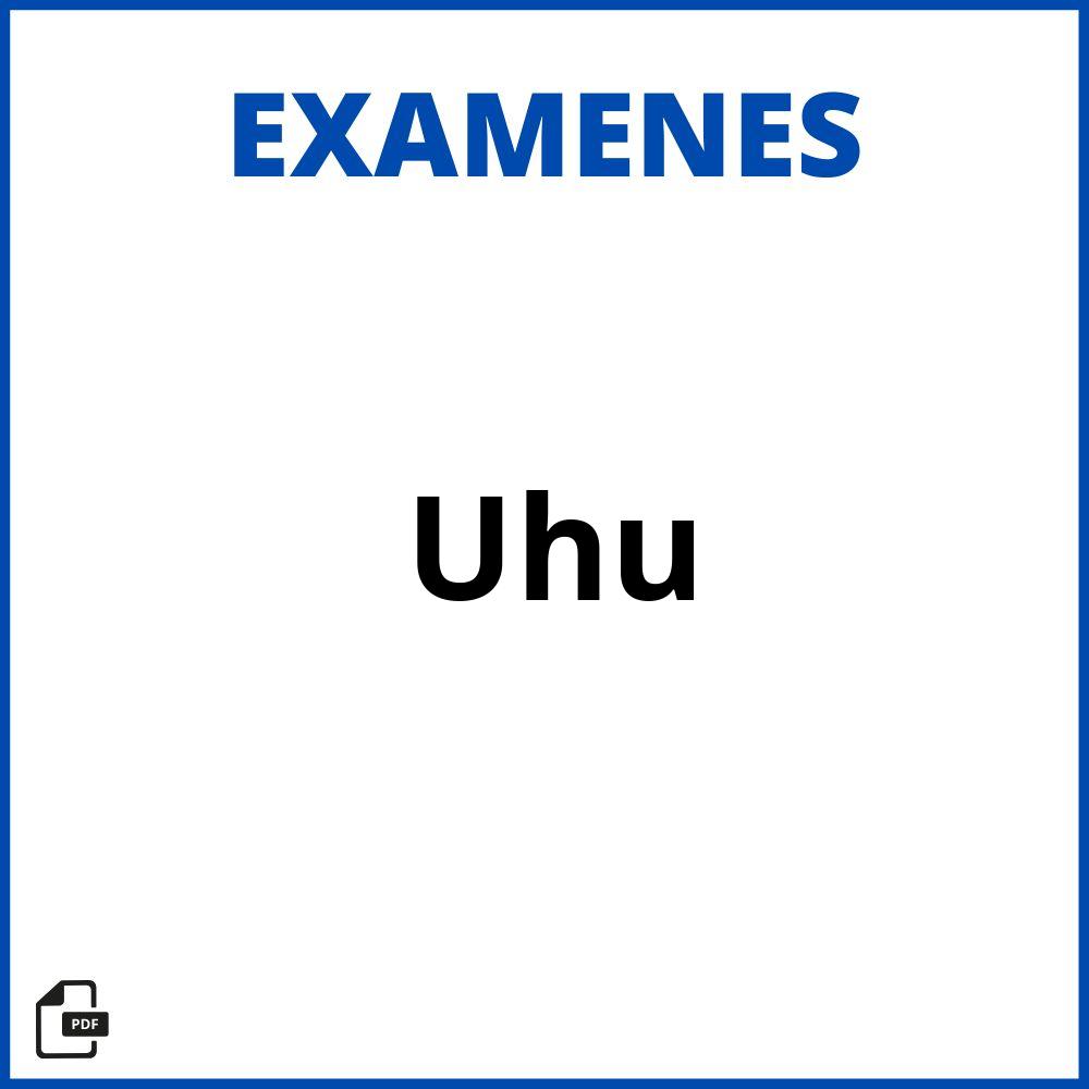 Examenes Uhu