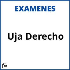 Examenes Uja Derecho Resueltos Soluciones