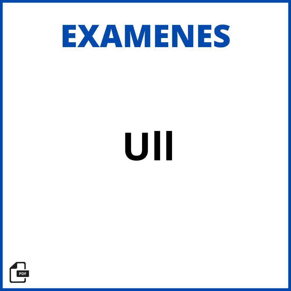 Examenes Ull