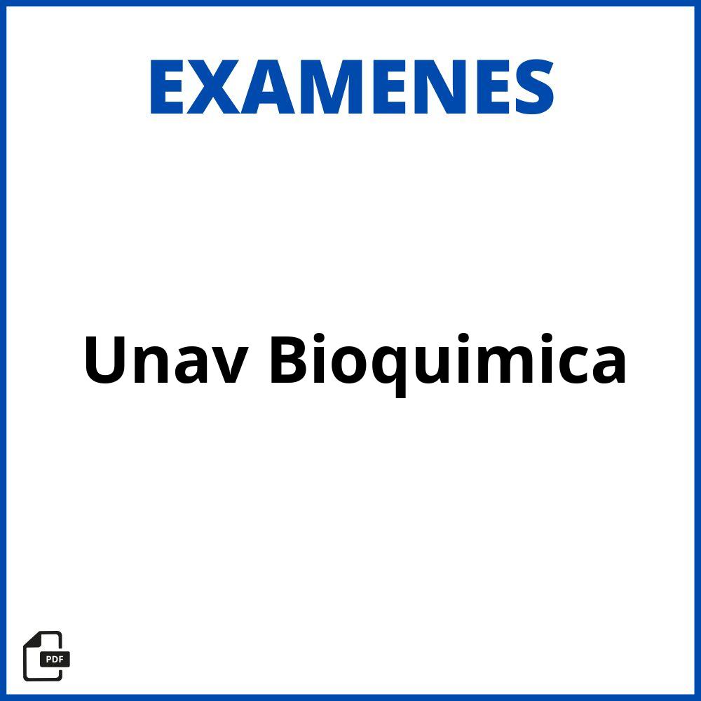 Examenes Unav Bioquimica