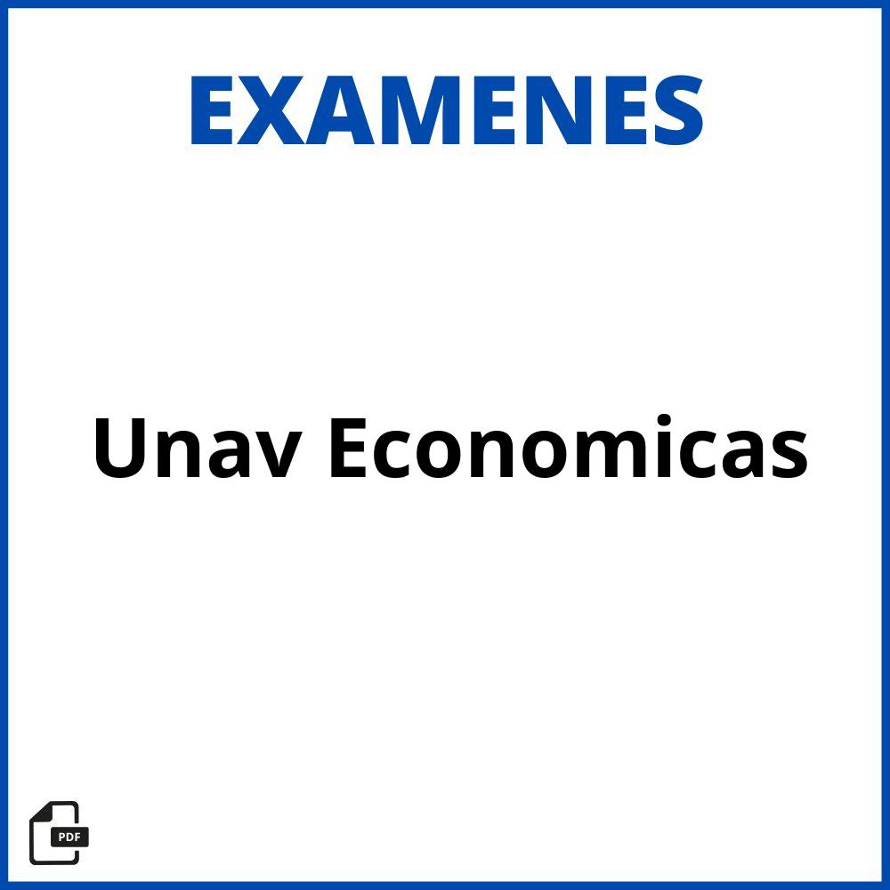 Examenes Unav Economicas