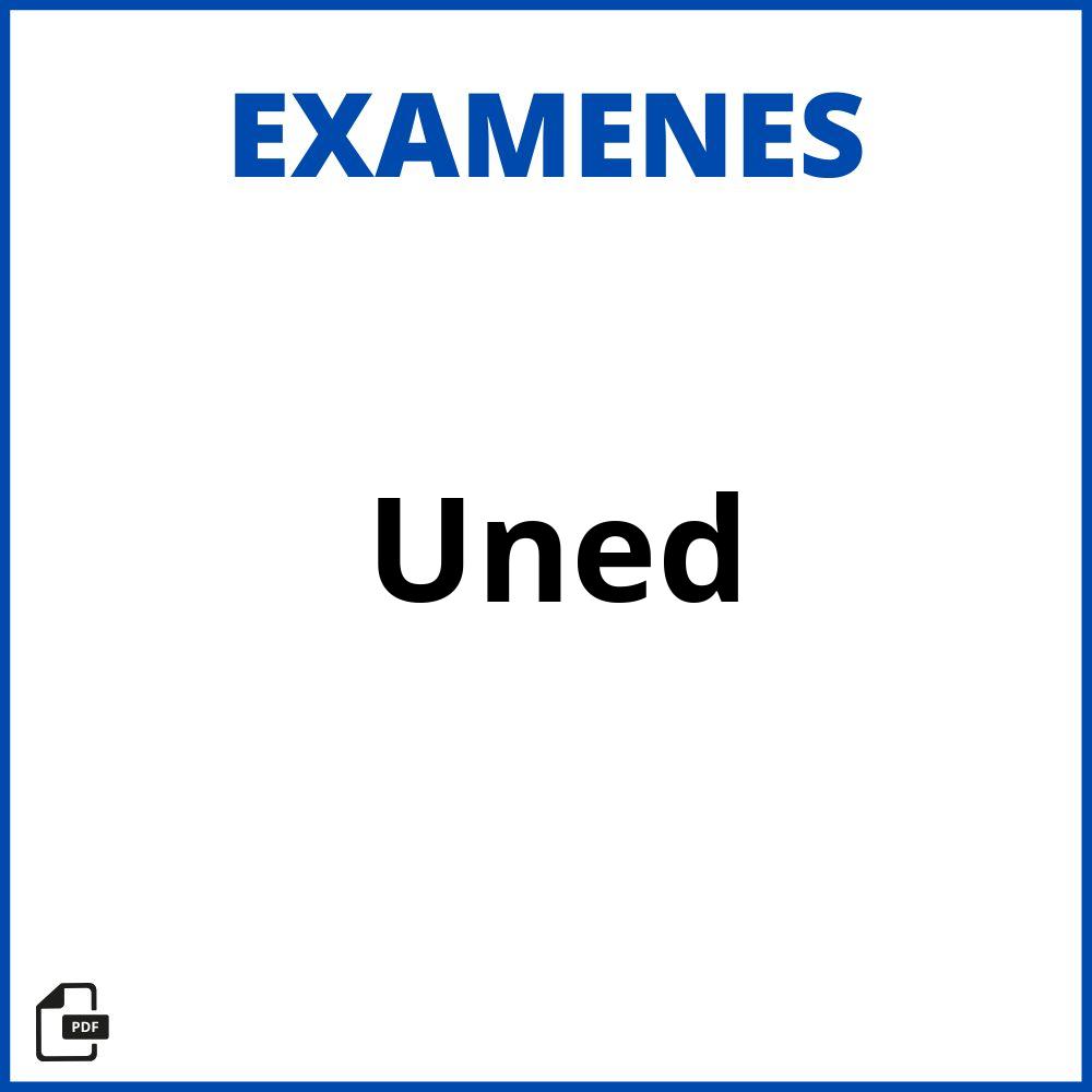 Examen Uned