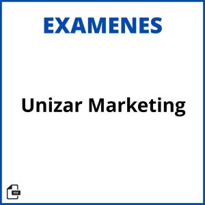 Examenes Unizar Marketing Soluciones Resueltos