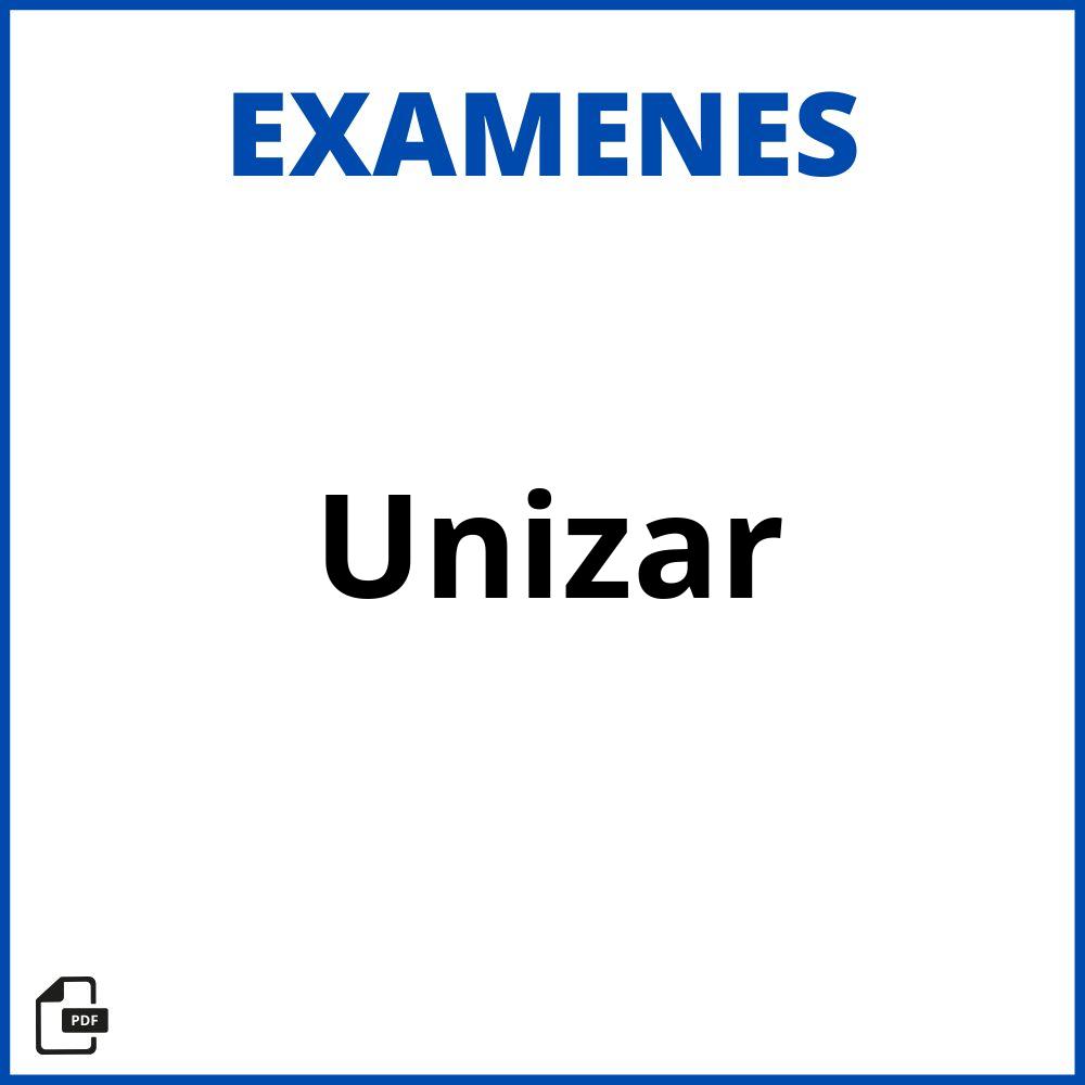 Examenes Unizar