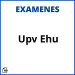 Examenes Upv Ehu Soluciones Resueltos