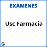 Examenes Usc Farmacia Resueltos Soluciones