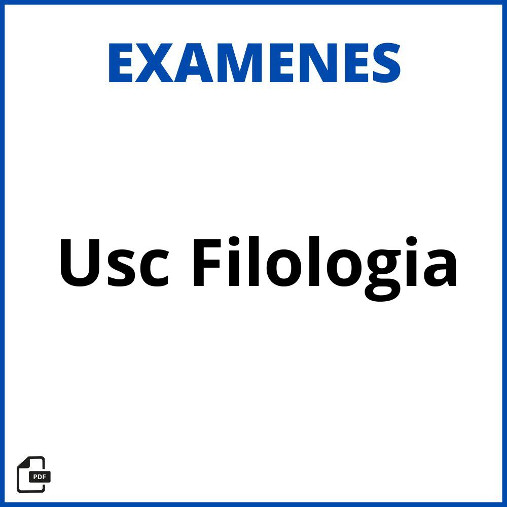 Examenes Usc Filologia