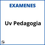 Examenes Uv Pedagogia Soluciones Resueltos