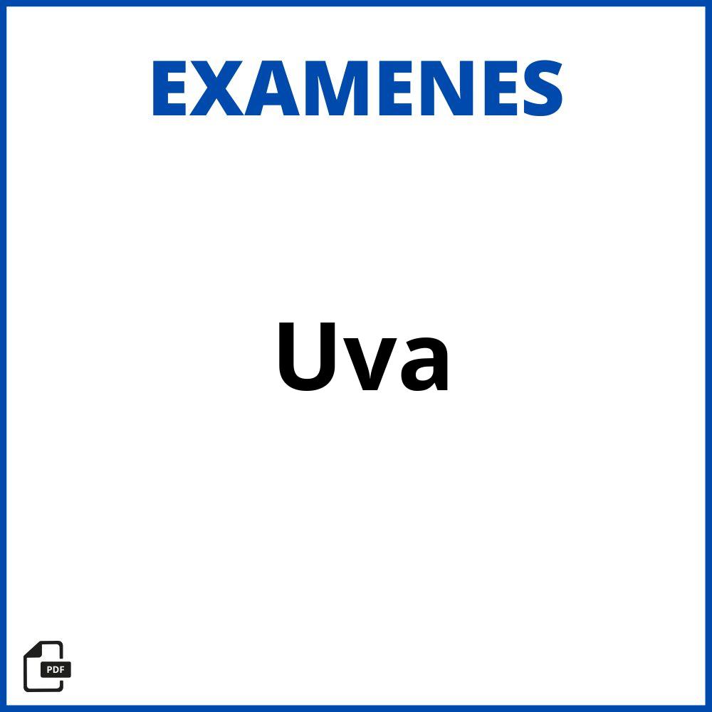 Examenes Uva