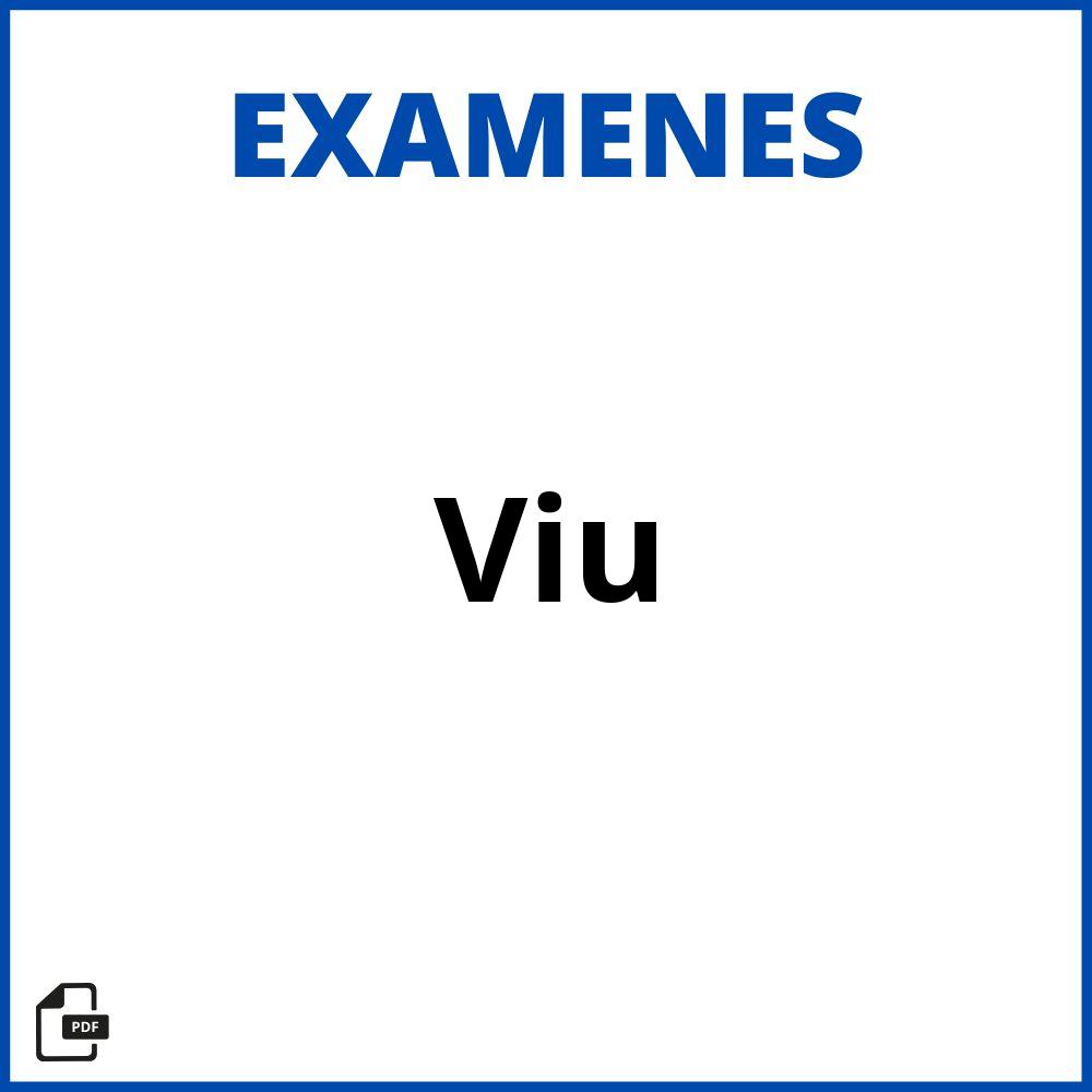 Viu Examenes